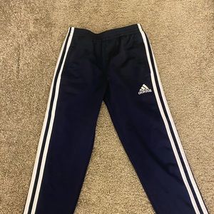 Kids Adidas button-down track pants